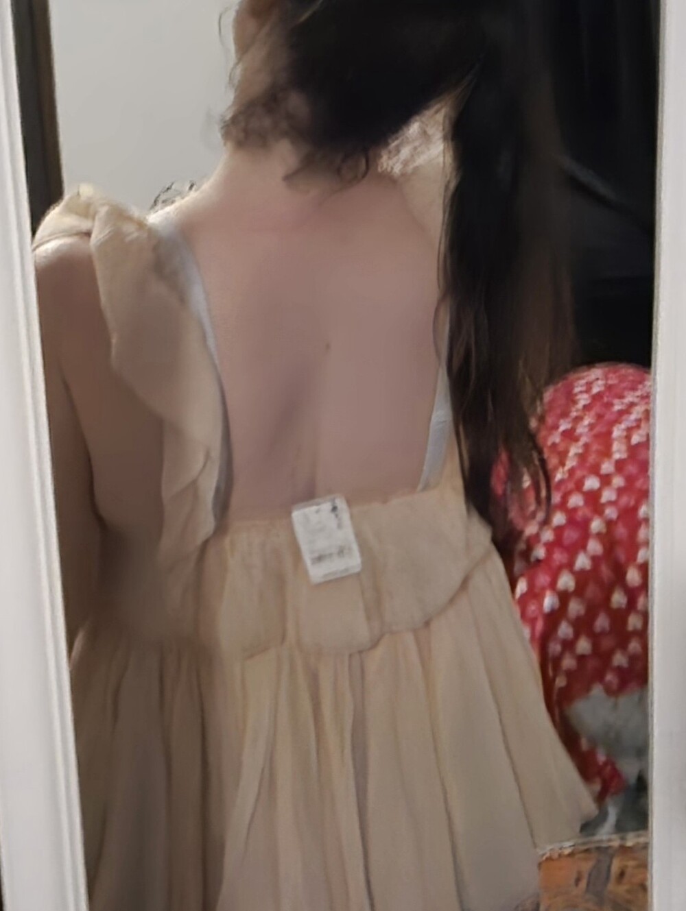 Free People Blush Ruffle Tank Top - Picture 9 of 9